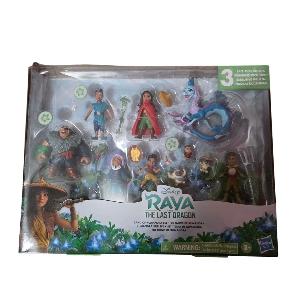 Disney Raya and the Last Dragon Land of Kumandra Set Hasbro‎ 8 Figures New